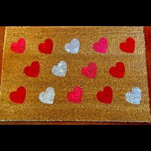 Custom Heart Doormat